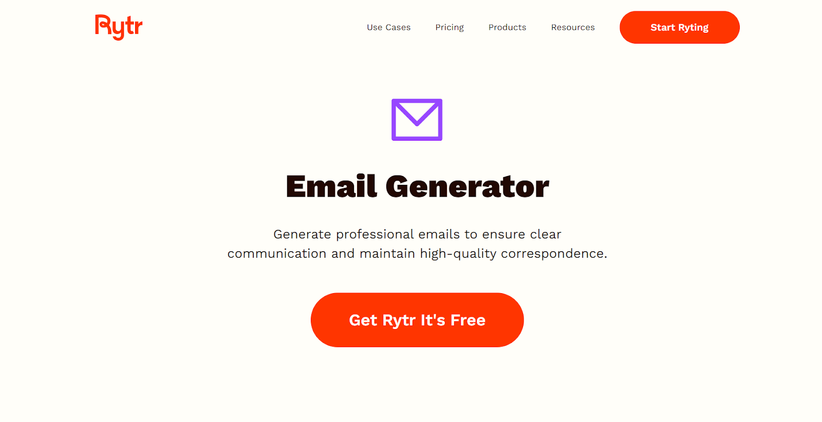 Rytr: An AI Email Generator