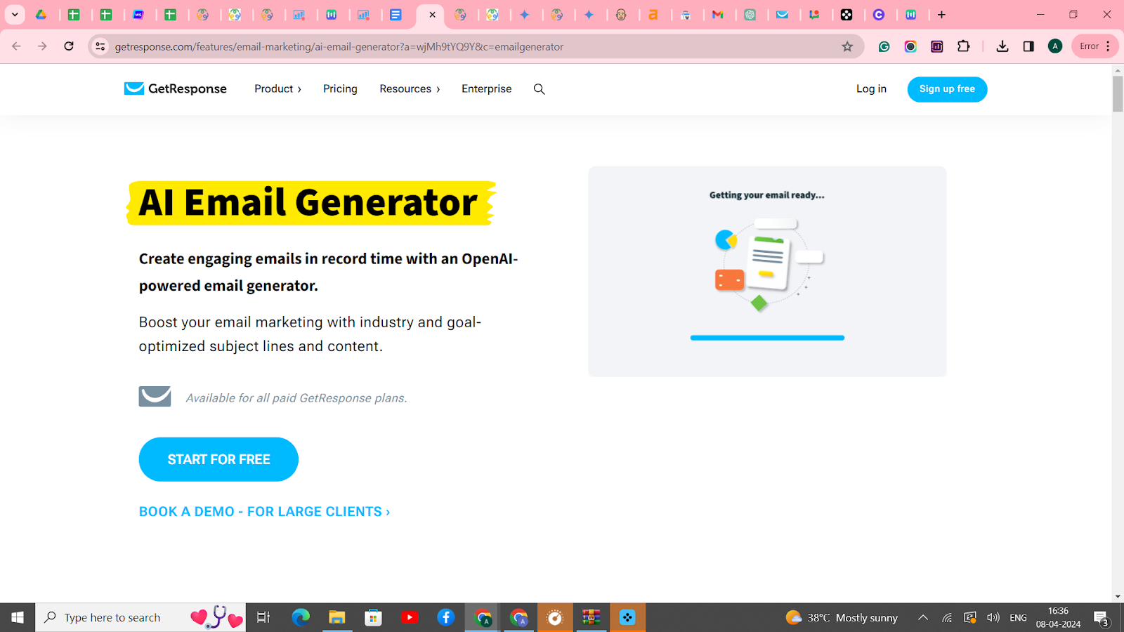 An AI Email Maker