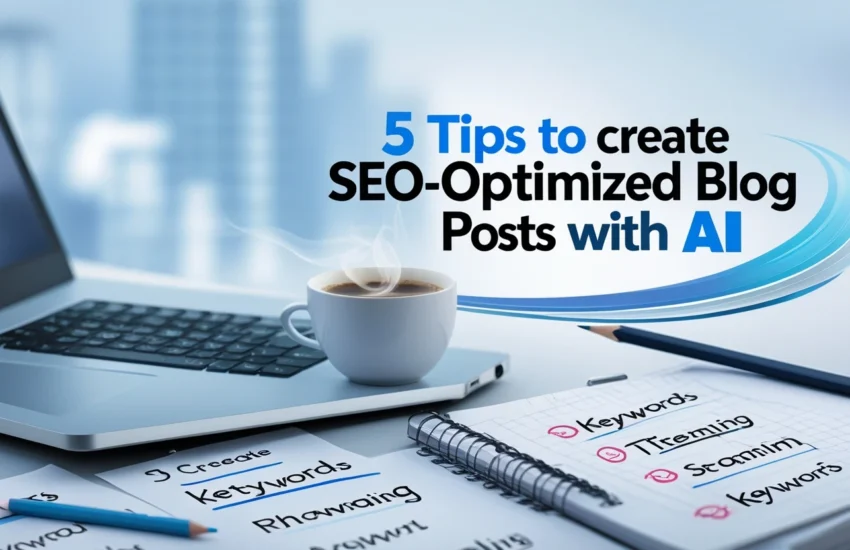 5 Tips to Create SEO-Optimized Blog Posts with AI