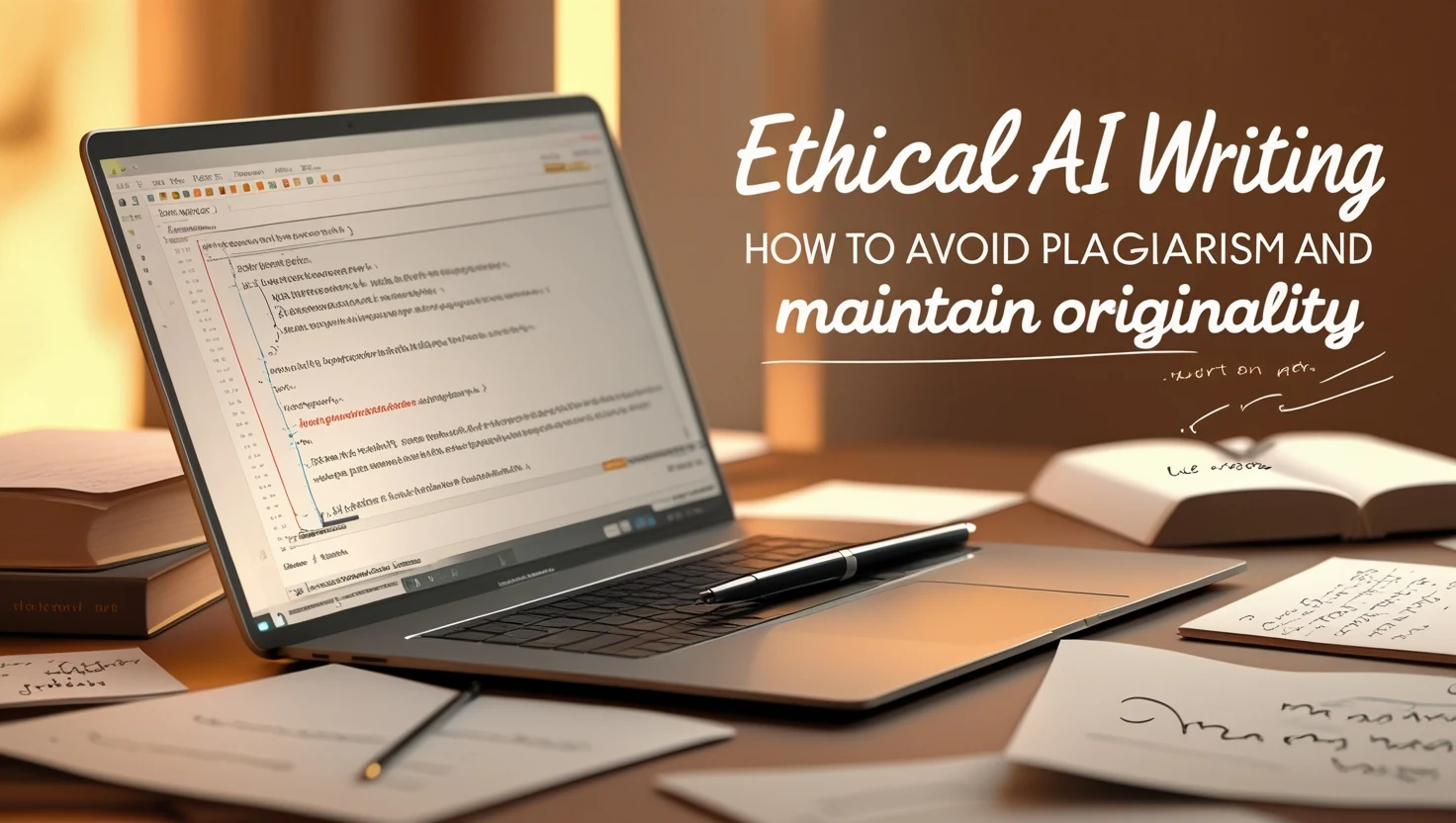 Ethical AI Writing: How to Avoid Plagiarism and Maintain Originality