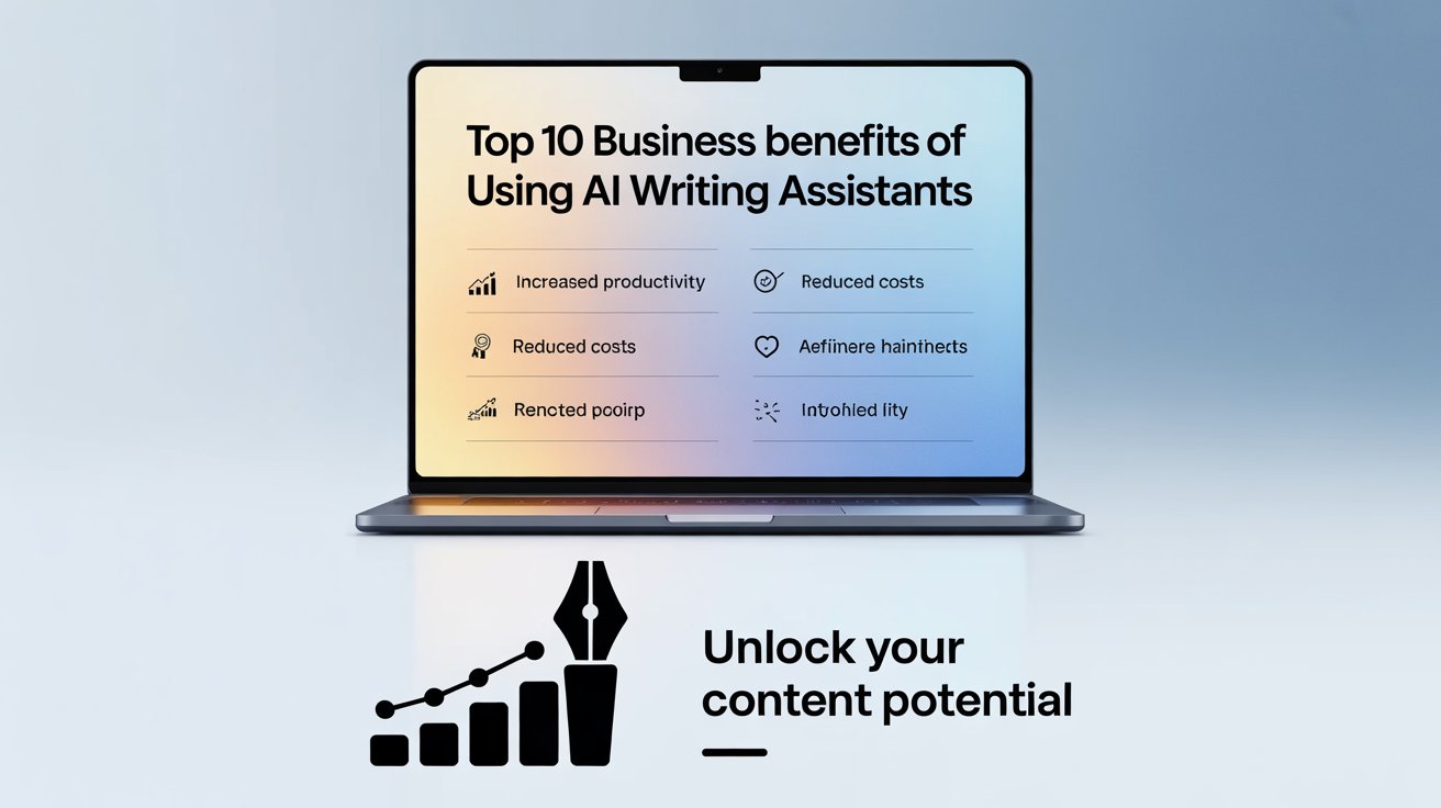Top 10 Business Benefits of Using AI Writing Assistants